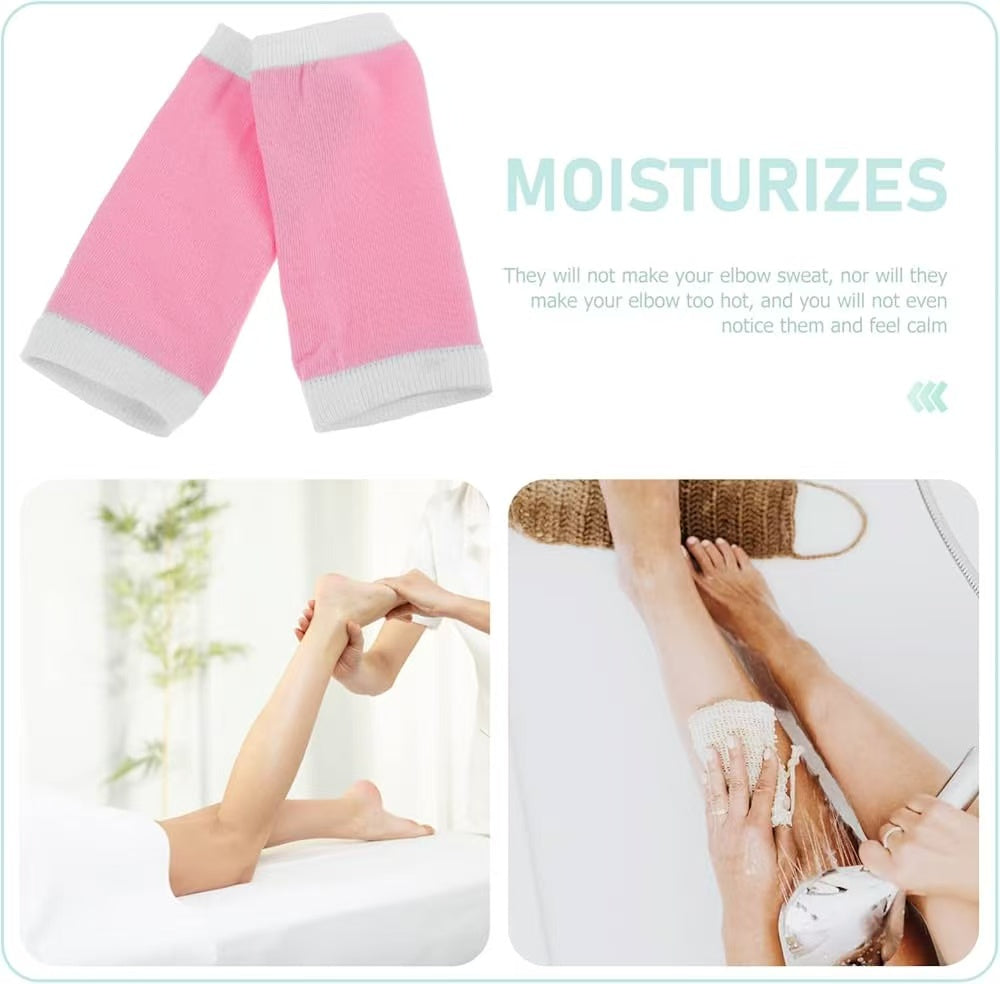 1 par de fundas de gel hidratantes para codos y rodillas