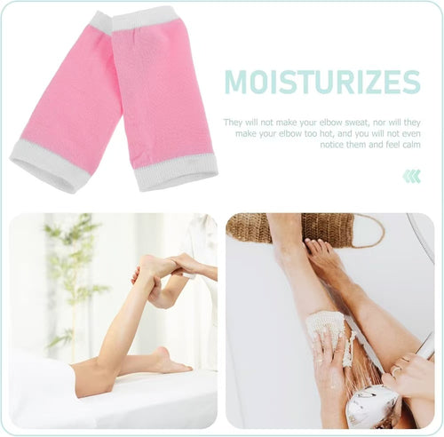1 par de fundas de gel hidratantes para codos y rodillas