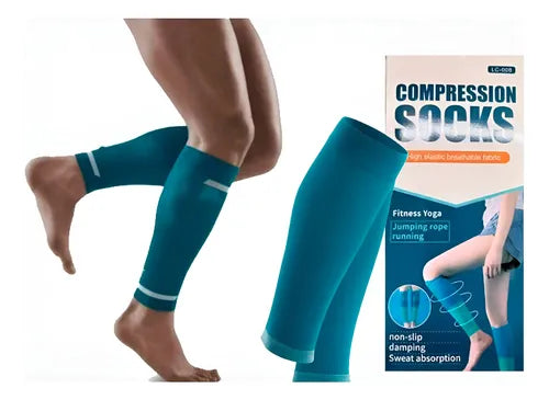 Calcetines terapéuticos con punta abierta